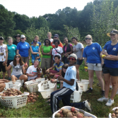 AshfordRosenbergerImageSizeReduced These twenty high school students were part of the first Conservation Leadership in Action Week, an experiential conservation camp hosted by the Tennessee Aquarium and Baylor School in Chattanooga, TN. These ambitious teenagers spent the week discovering conservation challenges, including urban water quality, biodiversity of Tennessee rivers and streams, and how day-to-day actions impact our environment. Sustainable Food Day was a big hit, as students spent the morning on a local farm picking beets. With the help of a local chef, students cooked these beets for dinner that evening. For many, it was the first time they were responsible for their food from farm to table.