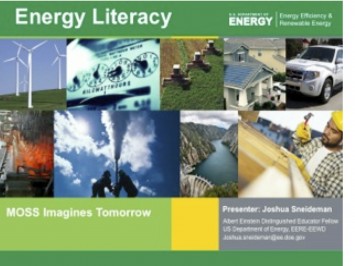 Figure 2: Energy Literacy Webinar (credit: J. Sneideman